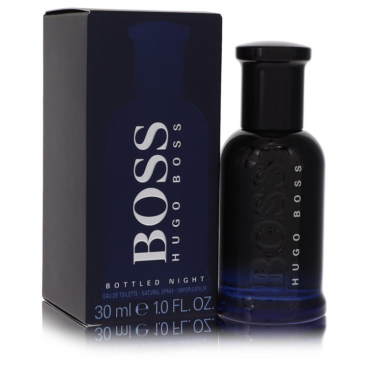 Hugo Boss Eau De Toilette Spray 1 Oz Boss Bottled Night Cologne By Hugo Boss For Men