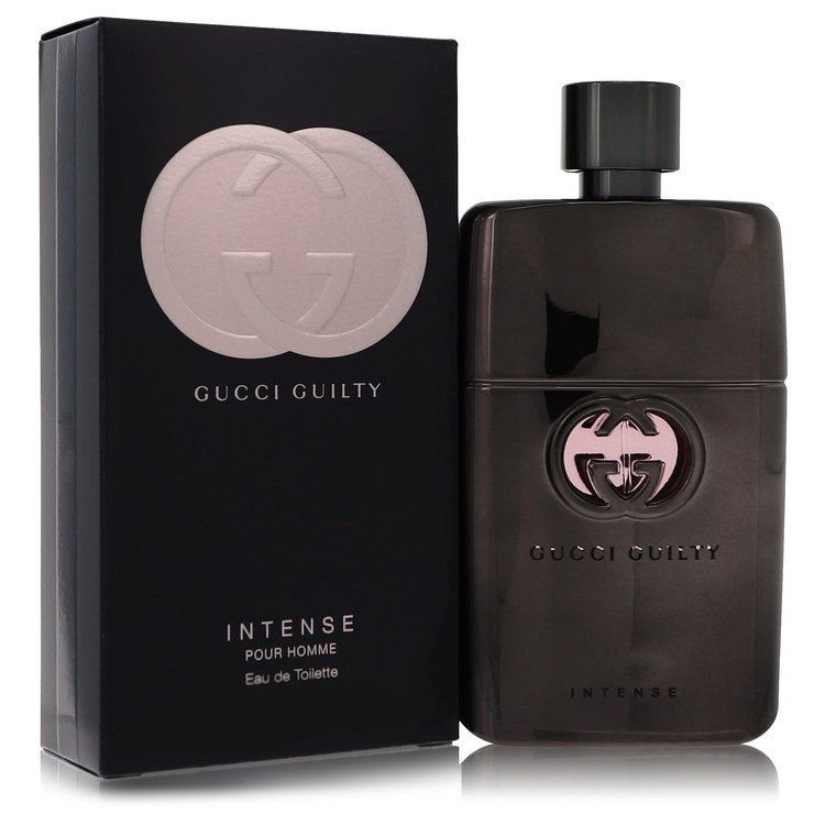 Gucci Eau De Toilette Spray 3 Oz Gucci Guilty Intense Cologne By Gucci For Men