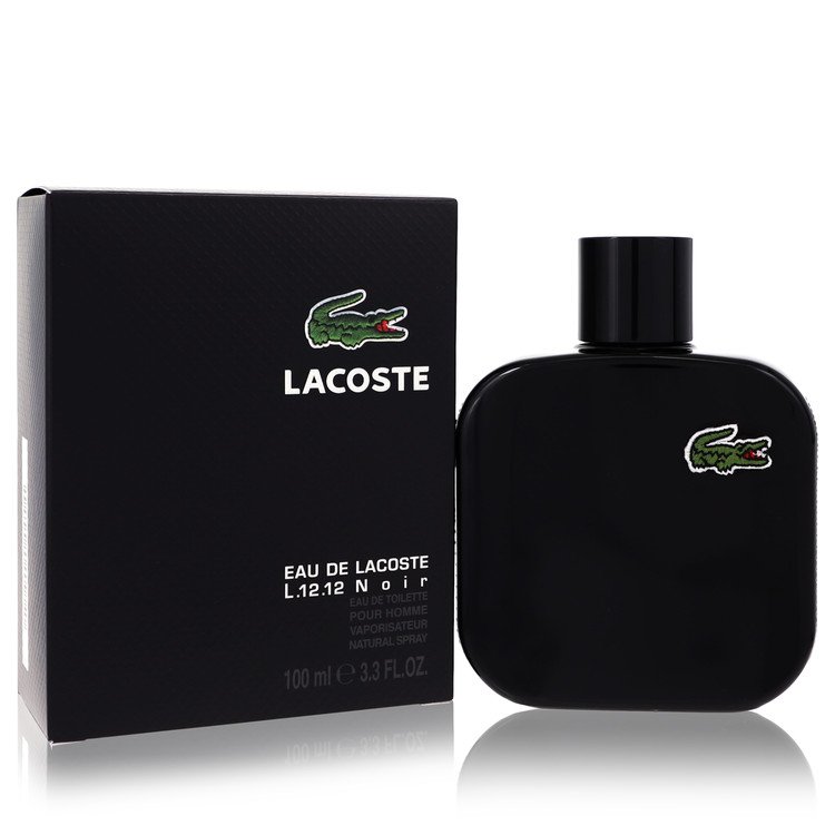 Lacoste Eau De Toilette Spray 3.4 Oz Lacoste Eau De Lacoste L.12.12 Noir Cologne By Lacoste For Men