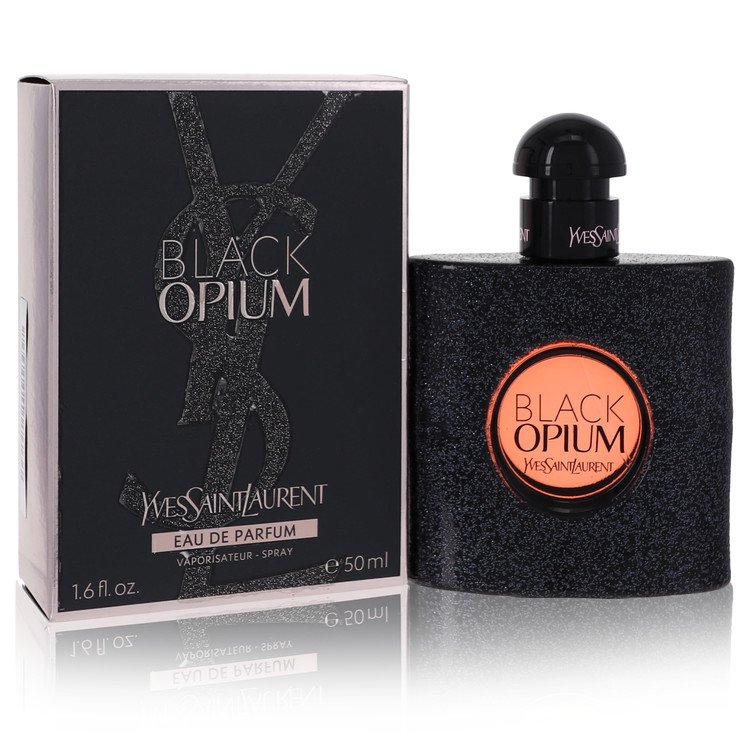 Yves Saint Laurent Eau De Parfum Spray 1.7 Oz Black Opium Perfume By Yves Saint Laurent For Women