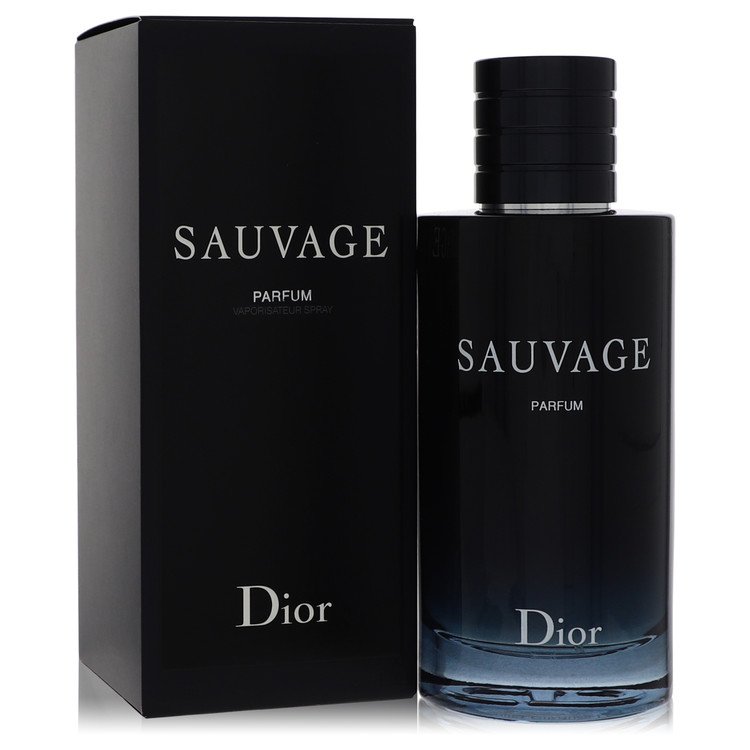 Dior Parfum Spray 6.8 Oz Sauvage Cologne By Christian Dior For Men