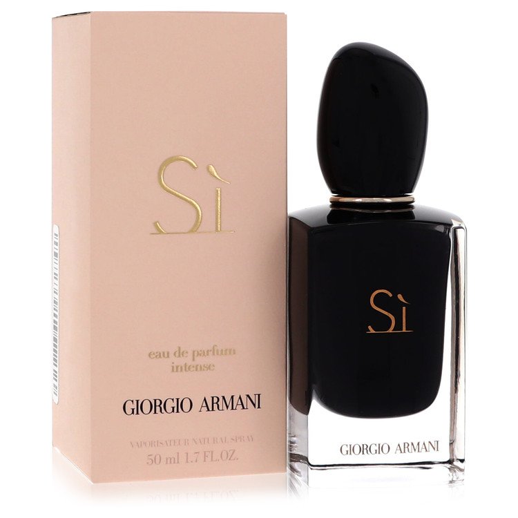 Giorgio Armani Eau De Parfum Spray 1.7 Oz Armani Si Intense Perfume By Giorgio Armani For Women