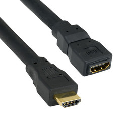 CableWholesale Hdmi Extension Cable, High Speed With Ethernet, Hdmi Male To Hdmi Female, 24awg, 3 Foot