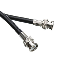 CableWholesale Bnc Rg6 Coaxial Cable, Black, Bnc Male, Ul Rated, 6 Foot
