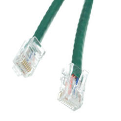 CableWholesale Cable Wholesale CableWholesale 10X8-15114 Cat6 Green Ethernet Patch Cable  Bootless  14 foot