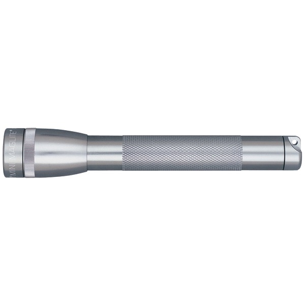 Mag Lite Maglite Sm2a09h 14-lumen Mini Flashlight With Holster (gray)