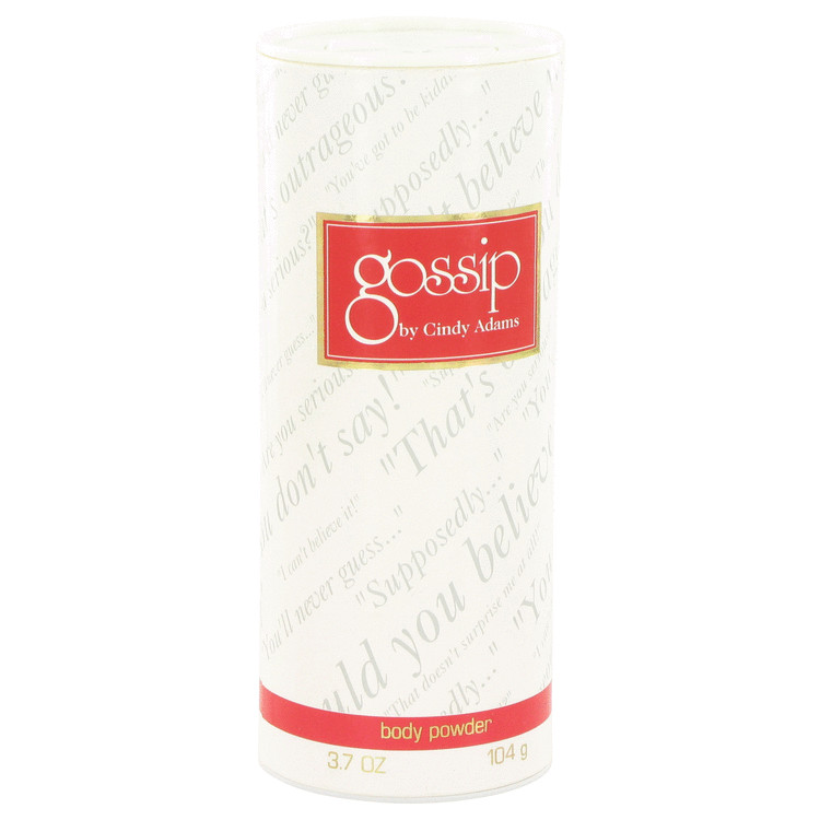 Cindy Adams Body Powder 3.7 Oz Gossip Perfume By Cindy Adams For Women