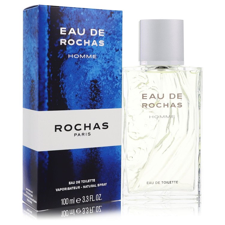 Rochas Eau De Toilette Spray 3.4 Oz Eau De Rochas Cologne By Rochas For Men