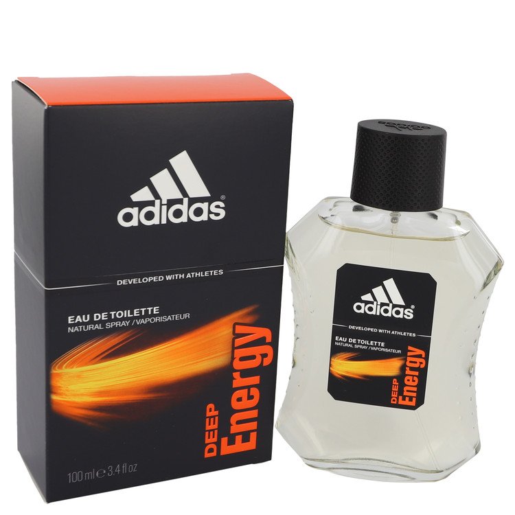 Adidas Eau De Toilette Spray 3.4 Oz Adidas Deep Energy Cologne By Adidas For Men