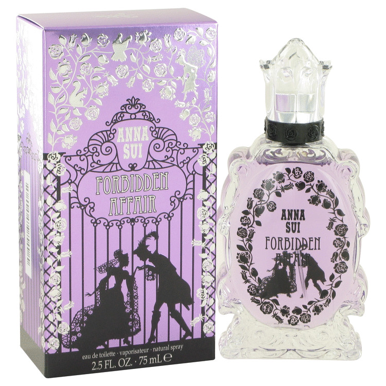 Anna Sui Eau De Toilette Spray 2.5 Oz Forbidden Affair Perfume By Anna Sui For Women