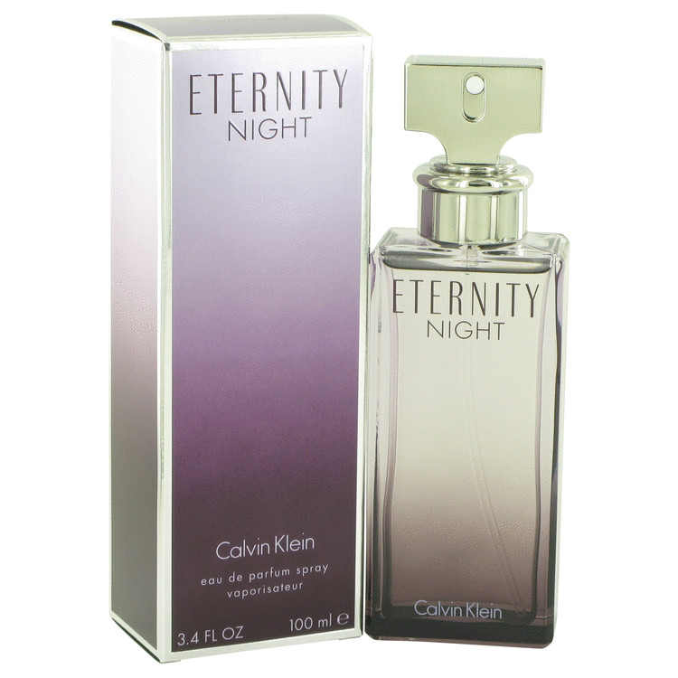 Calvin Klein Eau De Parfum Spray (limited Edition) 3.4 Oz Eternity Night Perfume By Calvin Klein For Women