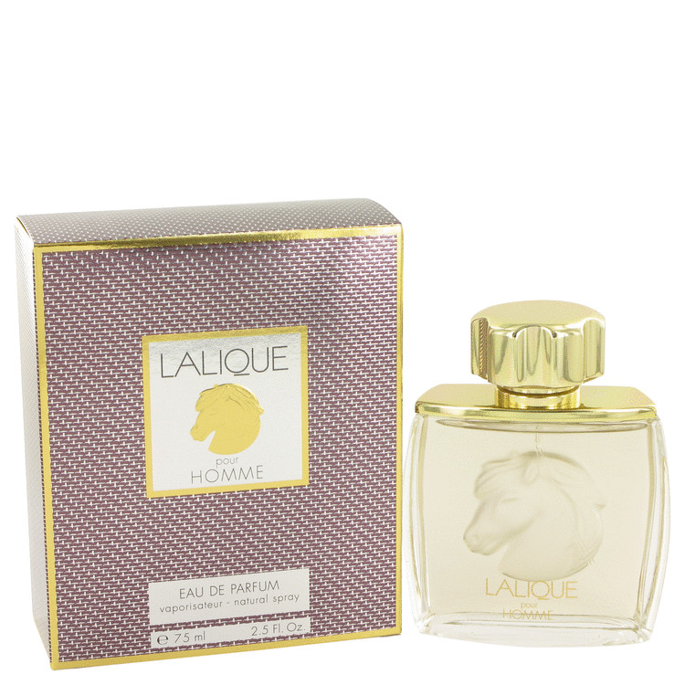 Lalique Eau De Parfum Spray (horse Head) 2.5 Oz Lalique Cologne By Lalique For Men