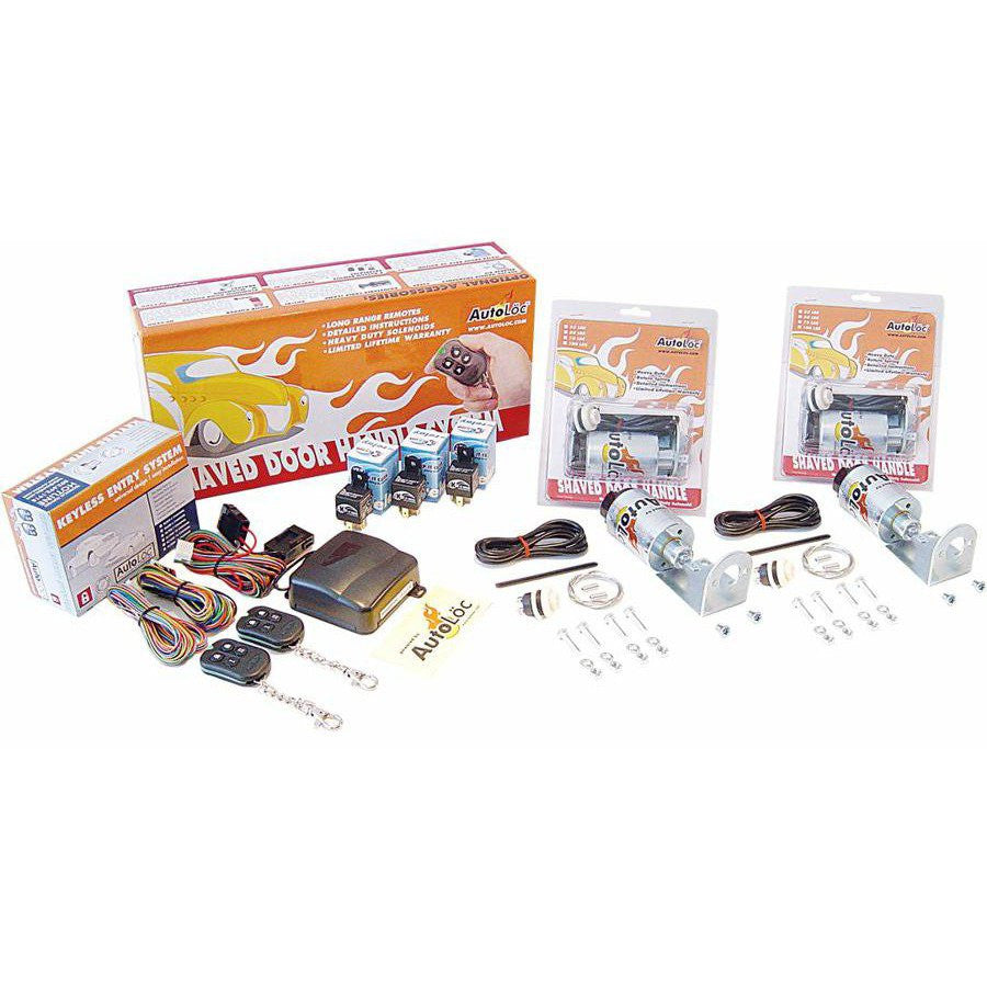 Autoloc 60 108 Lbs Remote Shaved Door Popper Kit W Poppers