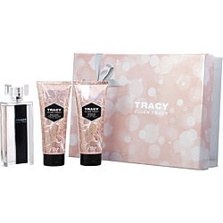 Ellen Tracy Tracy Eau De Parfum Spray 2.5 Oz (new Bottle Design)  N  Body Lotion 3.4 Oz  N  Shower Gel 3.4 Oz By Ellen Tracy For Women