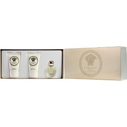 Versace Eros Pour Femme Eau De Parfum 17 Oz Mini N Body Lotion 8