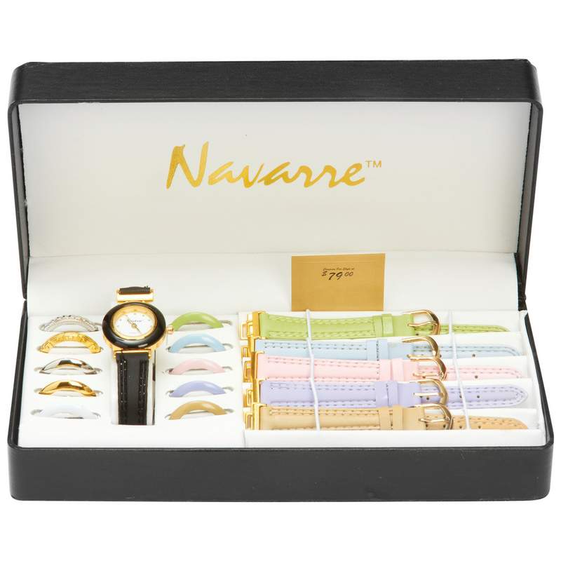 Maxam Navarre N Trade; Ladies N Apos; Watch With Interchangeable Bands And Faces - Non-sized Item