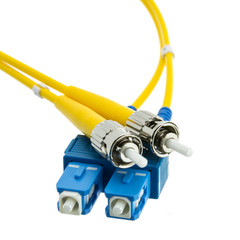 CableWholesale Fiber Optic Cable, Sc / St, Singlemode, Duplex, 9/125, 10 Meter (33 Foot)