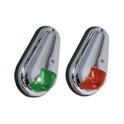 Perko Inc. Perko 12v Vertical Mount Side Lights Chrome Plated Brass Made In The Usa