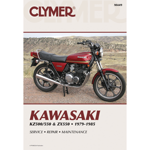 Clymer Kawasaki Kz500/550  N  Zx550 (1979-1985)