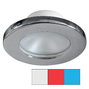 I2Systems Inc I2systems Apeiron A3120 Screw Mount Light - Red, Cool White  N  Blue - Brushed Nickel Finish