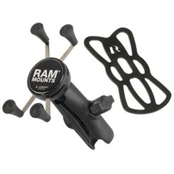 Ram Mounting Systems RAM Mounts RAP-HOL-UN7B-201U X-grip Phone Holder with composite Double Socket Arm(Medium) compatible with RAM B Size 1 Ball comp