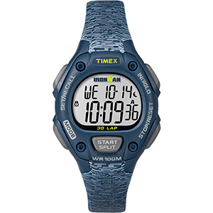 Timex Ironman N Reg; Classic 30 Mid-size Watch - Blue/gray