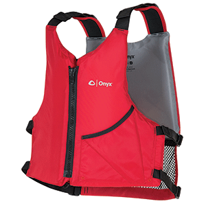 Onyx Outdoor Onyx Universal Paddle Vest - Adult Universal - Red