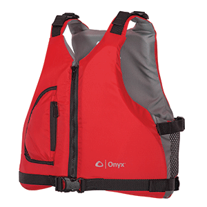 Onyx Outdoor Onyx Youth Universal Paddle Vest - Red