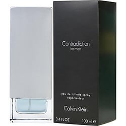 Calvin Klein Contradiction Eau De Toilette Spray 3.4 Oz By Calvin Klein For Men