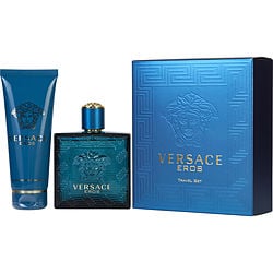 Versace Eros Eau De Toilette Spray 3.4 Oz  N  Shower Gel 3.4 Oz (travel Offer) By Gianni Versace For Men