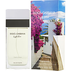 Dolce & Gabbana D  N  G Light Blue Escape To Panarea Eau De Toilette Spray 3.3 Oz (limited Edition) By Dolce  N  Gabbana For Women