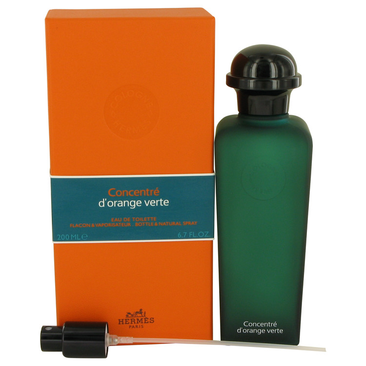 Hermes Eau De Toilette Spray Concentre (unisex) 6.7 Oz Eau D'orange Verte Cologne By Hermes For Men