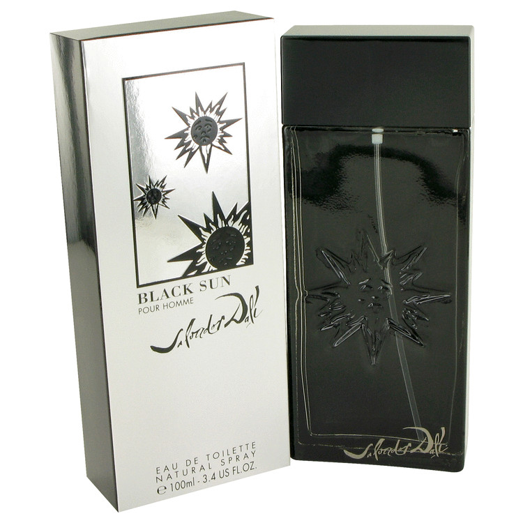 Salvador Dali Eau De Toilette Spray 3.4 Oz Black Sun Cologne By Salvador Dali For Men