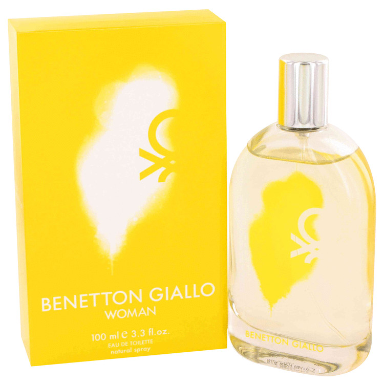 Benetton Eau De Toilette Spray 3.4 Oz Benetton Giallo Perfume By Benetton For Women