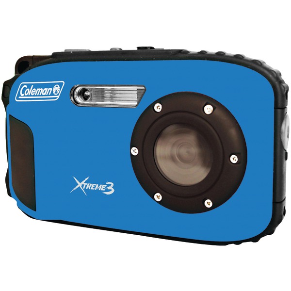 Coleman(r) C9wp-bl 20.0-megapixel Xtreme3 Hd Video Waterproof Digital Camera (blue)