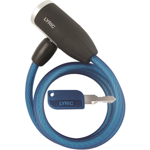 Wordlock(r) Cl-583-bl Wlx Series 8mm Matchkey Cable Lock (blue)