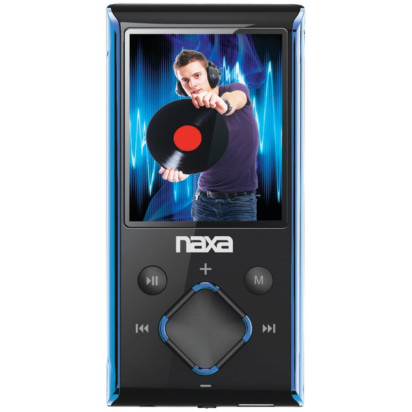 Naxa(r) Nmv173nbl 4gb 1.8" Lcd Portable Media Players (blue)