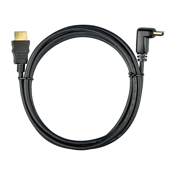 Rca(r) Dhh690sf Hdmi(r) Cable With 90deg Connector, 6ft (single Connector)