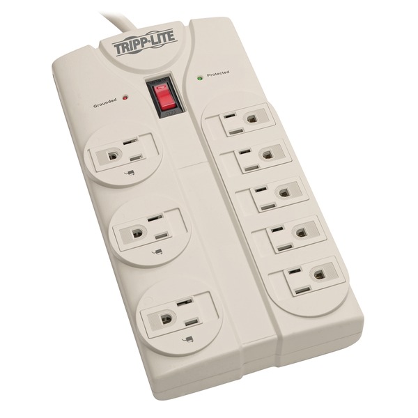 Tripp Lite(r) Tlp808 8-outlet Surge Protector (1440 Joules; 8ft Power Cord)