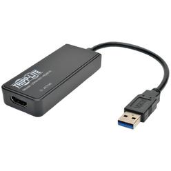 TRIPP LITE(R) Tripp Lite USB 3.0 SuperSpeed to HDMI Dual Monitor External Video Graphics Card Adapter, 512 MB SDRAM (U344-001-HDMI-R)