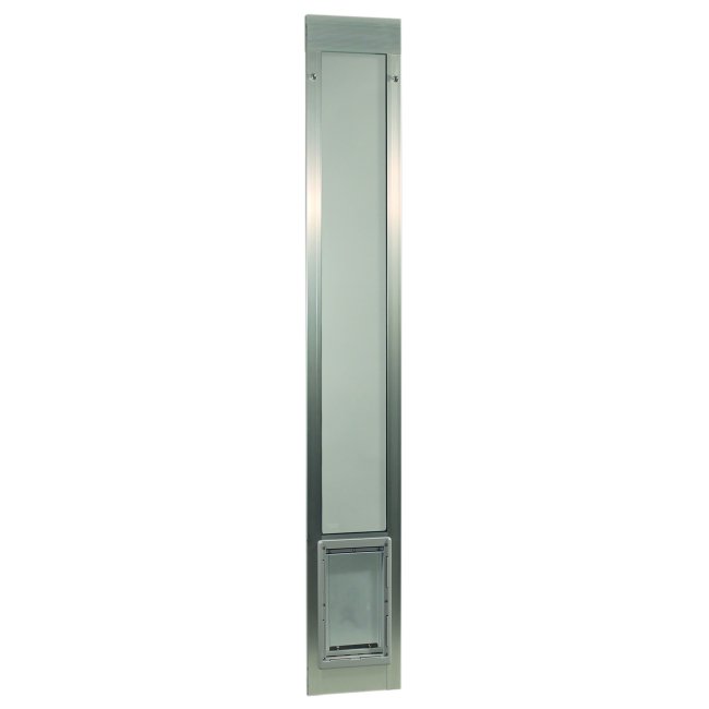 Ideal Pet Products Ipp-80patmm Fast Fit Pet Patio Door - Medium/silver Frame 77 5/8" To 80 3/8"