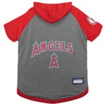 Pets First Pflaa4044-0002 Los Angeles Angels Pet Hoodie T-shirt - Small