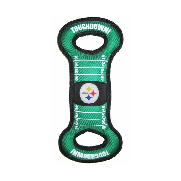 Pets First Pfpit3030 Pittsburgh Steelers Field Pull Dog Toy