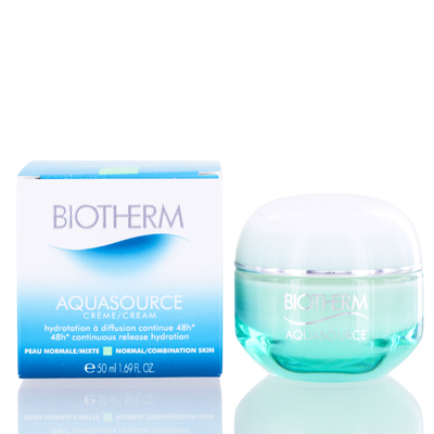 Biotherm/aquasource 48h Continuous Release  Hydration  Cream 1.69 Oz (50 Ml) (normal Combinatio Skin)