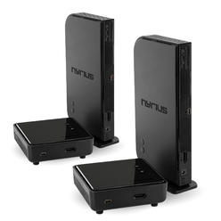 Nyrius NAVS500 HDMI Digital Wireless/Audio Video Sender/Receiver System with IR Remote Extender - 2 Pack