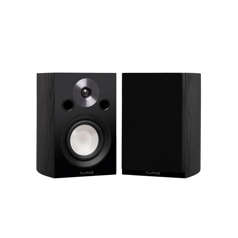 Fluance Reference Surround Sound Home Theater 7.1 Channel Speaker - Black Ash (X871BR)