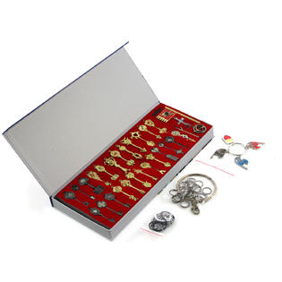 Gold Silver And Eclipse Keys Fairy Tail 35 Pcs Keychain Set Gold Silver And Eclipse Keys Fairy Tail 35 Pcs Keychain Set