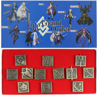 Fate Stay Night Classes Fate Stay Night 12 Pc Pin Set