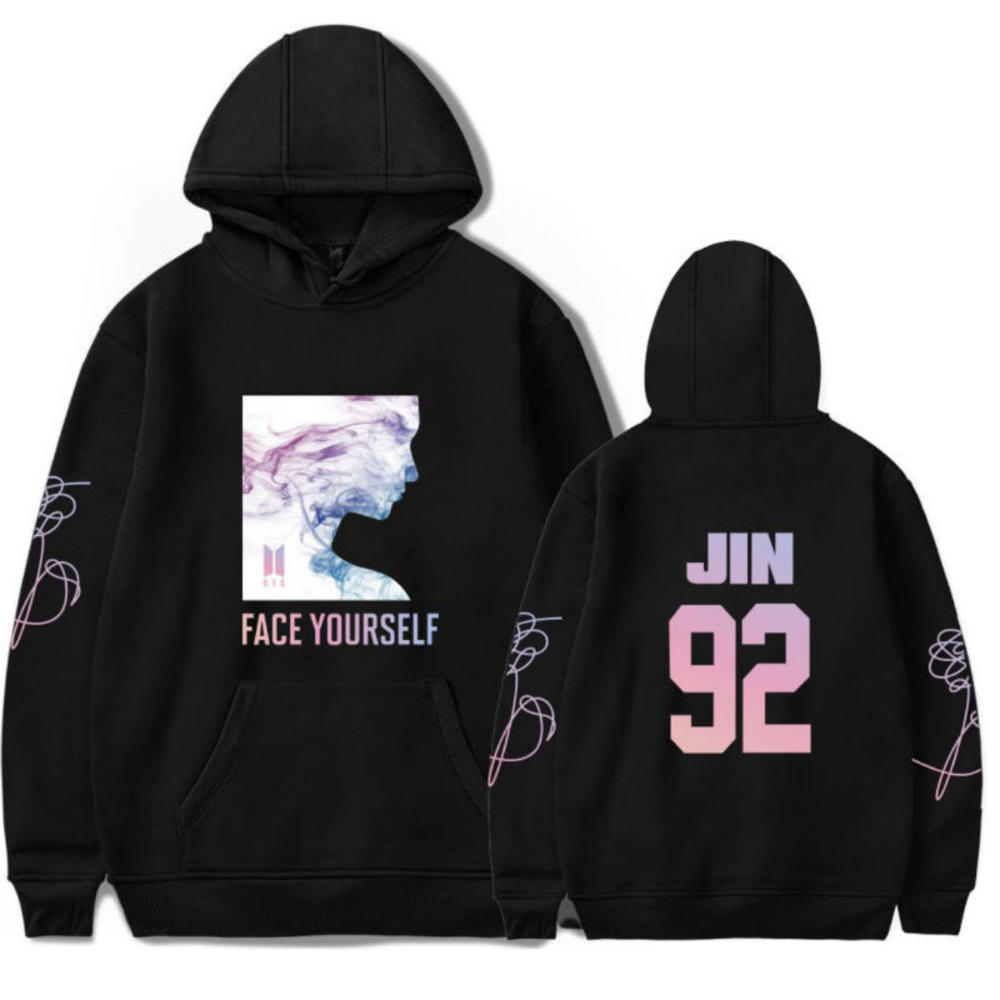 Jin - XL BTS Face Yourself Hoodie