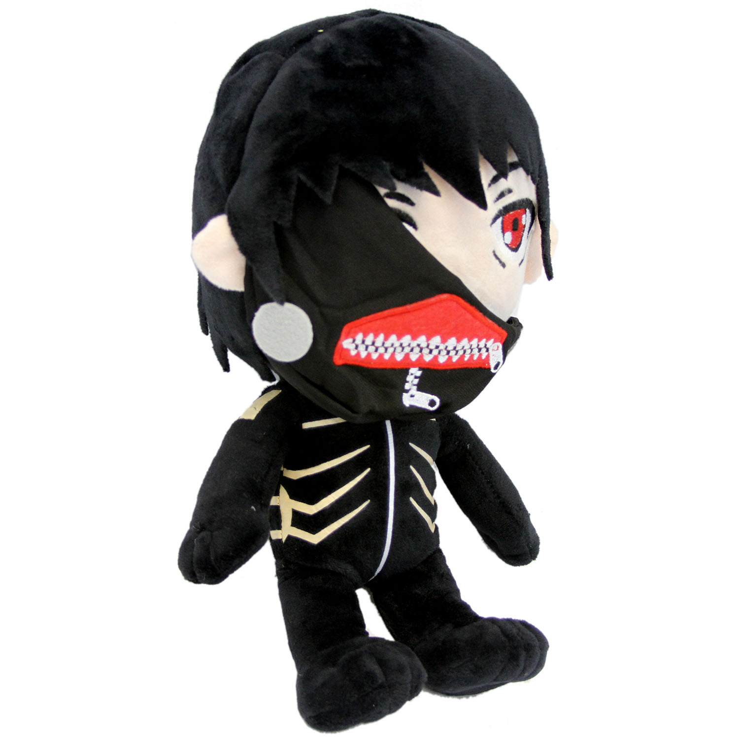 Masked Kaneki Ken Black Hair Tokyo Ghoul 12 Plush Masked Kaneki Ken Black Hair Tokyo Ghoul 12 Plush